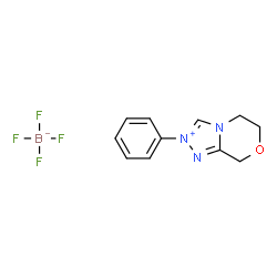 2-苯基-5,6-二氢-8H-[1,2,4]三唑并[3,4-c][1,4]恶嗪-2-鎓四氟硼酸盐图片