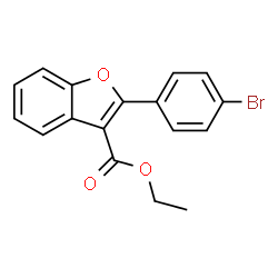 ethyl 2-(4-bromophenyl)benzofuran-3-carboxylate picture