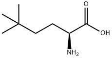 2-Amino-5,5-dimethylhexanoic acid Structure