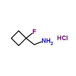 (1-fluorocyclobutyl)methanamine hydrochloride图片