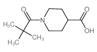 1-(2,2-二甲基丙酰基)哌啶-4-羧酸图片