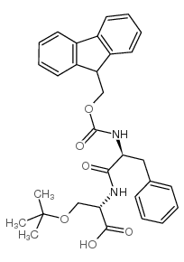 Fmoc-Phe-Ser(tBu)-OH结构式