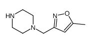 Piperazine, 1-[(5-methyl-3-isoxazolyl)methyl]- (9CI) picture