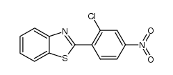 2-(2-Chloro-4-nitrophenyl)benzothiazole Structure