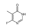 4(3H)-Pyrimidinone, 6-fluoro-5-methyl- (8CI)结构式