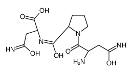 (2S)-4-amino-2-[[(2S)-1-[(2S)-2,4-diamino-4-oxobutanoyl]pyrrolidine-2-carbonyl]amino]-4-oxobutanoic acid结构式