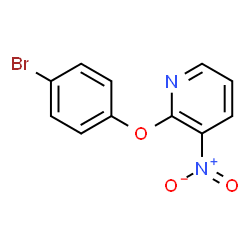 2-(4-Bromophenoxy)-3-nitropyridine Structure