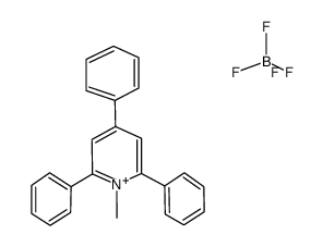 1N-methyl-2,4,6-triphenylpyridinium tetrafluoroborate Structure