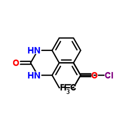 N-(3-acetylphenyl)-N'-(4-chlorophenyl)urea结构式