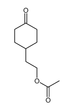 2-(4-oxocyclohexyl)ethyl acetate结构式