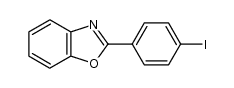 2-(4'-iodophenyl)benzoxazole Structure