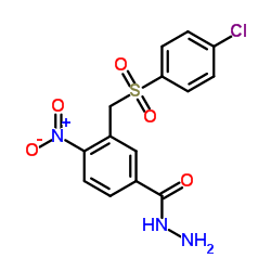 3-([(4-CHLOROPHENYL)SULFONYL]METHYL)-4-NITROBENZENECARBOHYDRAZIDE picture