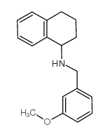 N-[(3-methoxyphenyl)methyl]-1,2,3,4-tetrahydronaphthalen-1-amine structure