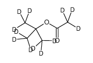 tert-butyl acetate-d12结构式