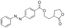 4-(Phenylazo)benzoic acid 2-(tetrahydro-2-oxofuran-3-yl)ethyl ester Structure