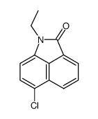 6-Chloro-1-ethyl-1H-benzo[cd]indol-2-one结构式