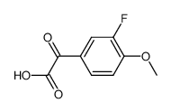 2-(3-fluoro-4-methoxyphenyl)-2-oxoacetic acid图片