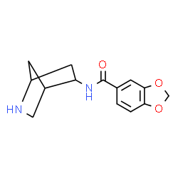 1,3-Benzodioxole-5-carboxamide,N-2-azabicyclo[2.2.1]hept-5-yl-(9CI) picture