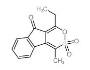 oxathiin-9-on der. Structure