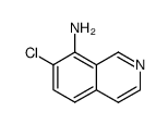 8-Isoquinolinamine,7-chloro-(9CI) Structure