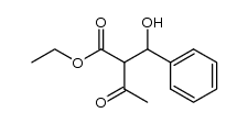 ethyl 2-(hydroxy(phenyl)methyl)-3-oxobutanoate Structure