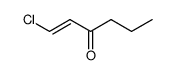 (E)-propyl 2-chlorovinyl ketone结构式