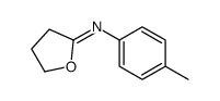 N-(4-methylphenyl)oxolan-2-imine Structure