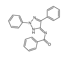 N-(2,5-diphenyltriazol-4-yl)benzamide结构式