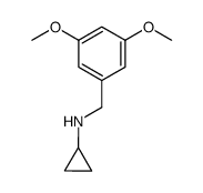 cyclopropyl-(3,5-dimethoxybenzyl)amine图片