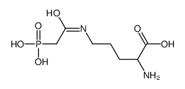 N(delta)-(phosphonoacetyl)-L-ornithine结构式