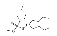 O,O-dimethyl-S-tributylstannyldithiophosphate Structure