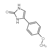 4-(4-Methoxy-phenyl)-1,3-dihydro-imidazol-2-one Structure