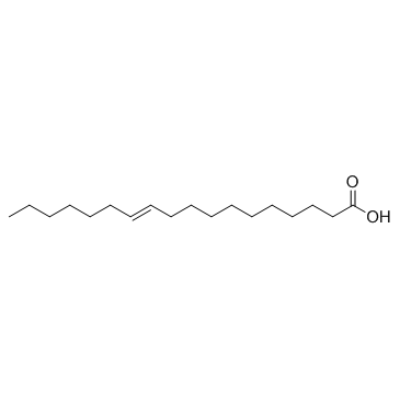 trans-Vaccenic acid Structure