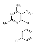 2,4,6-Pyrimidinetriamine,N4-(3-chlorophenyl)-5-nitroso- picture