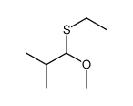 1-ethylsulfanyl-1-methoxy-2-methylpropane Structure