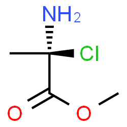 Alanine, 2-chloro-, methyl ester (9CI) Structure