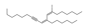 9-hexyl-7-iodooctadeca-7,9-dien-11-yne结构式