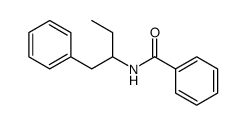 N-(1-benzyl-propyl)-benzamide Structure