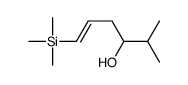 2-methyl-6-trimethylsilylhex-5-en-3-ol Structure