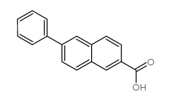 6-Phenylnaphthalene-2-carboxylic acid structure