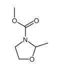 3-Oxazolidinecarboxylicacid,2-methyl-,methylester(6CI,9CI)结构式