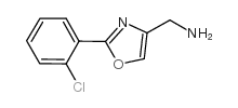 2-(2-氯苯基)-噁唑-4-甲胺图片