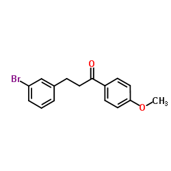 3-(3-Bromophenyl)-1-(4-methoxyphenyl)-1-propanone图片