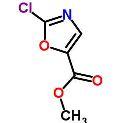 Methyl 2-chloro-1,3-oxazole-4-carboxylate structure