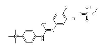 4-[[[(3,4-dichlorophenyl)amino]carbonyl]amino]-N,N,N-trimethylanilinium methyl sulphate picture