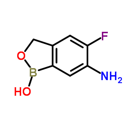 6-氨基-5-氟苯并[c][1,2]氧硼杂环戊烷-1(3H)-醇图片