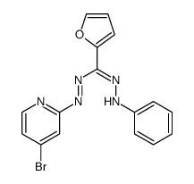 N'-anilino-N-(4-bromopyridin-2-yl)iminofuran-2-carboximidamide结构式