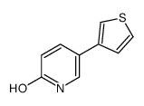 5-thiophen-3-yl-1H-pyridin-2-one Structure