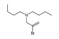 N-(2-bromoprop-2-enyl)-N-butylbutan-1-amine Structure