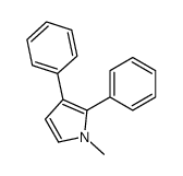 1-methyl-2,3-diphenylpyrrole结构式